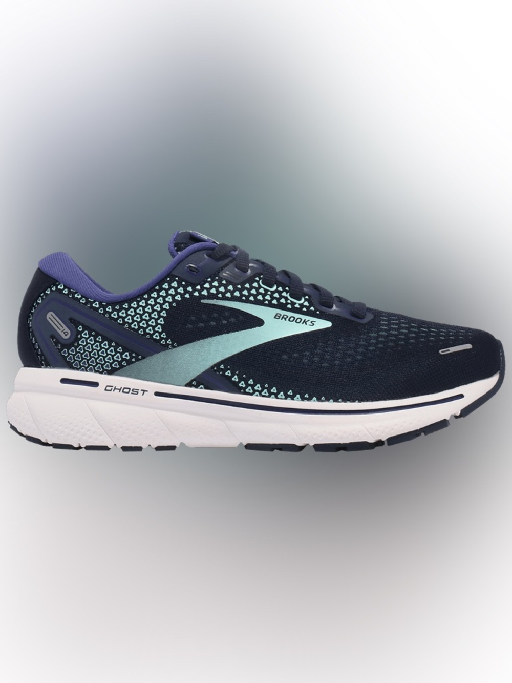 Brooks ghost 14 Navy and Teal